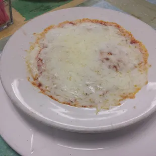 Baked cheese ravioli