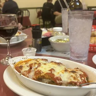 Eggplant parmigiana