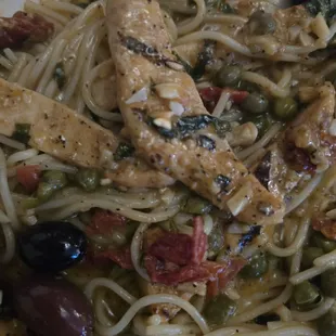 The chicken special with frozen chicken patties that they reheated.