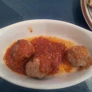 side of meatballs