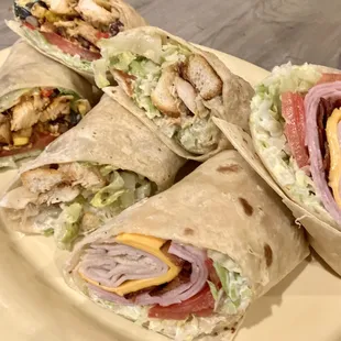 Now serving wraps!
