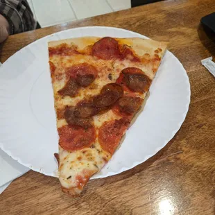 Sausage and pepperoni