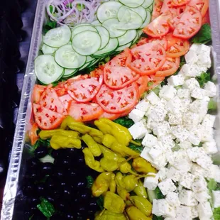 Greek Salad tray