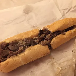 Philly steak sub