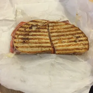 Italian meat panini