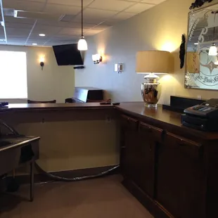 The new bar great for cards or supper bowl parties