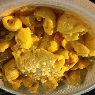 Crawfish pasta from LaBella's