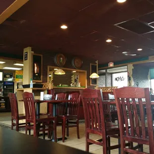 The main dining room