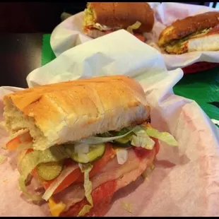 Gondola Deluxe (I had mine toasted, normally this one is a cold sandwich).