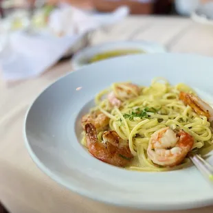 Shrimp scampi