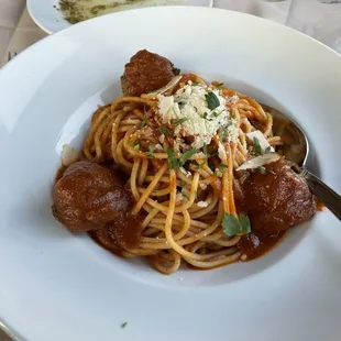 Spaghetti and Meatballs