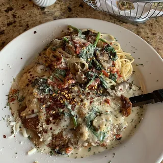 Beef Scaloppini Florentine Filet Mignon