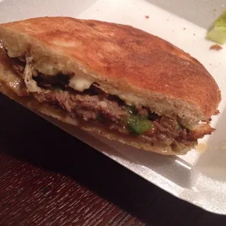 Steak and Cheese Panini