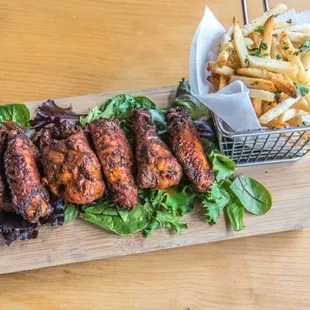 Baked Wings &amp; Baked Italian Fries