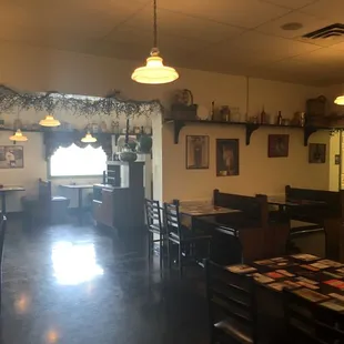 interior, sushi and sashimi