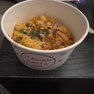 Gnocchi with vodka sauce