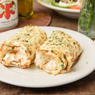 Lavash Wraps try the Roasted Chicken  or Spinach &amp; Artichoke