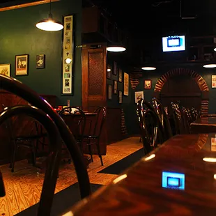 A quaint dining area for guests to feel great while eating like royalty.