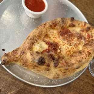 Pepperoni calzone