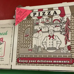 Giant pizza available