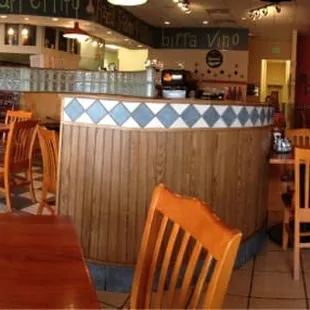 My attempt of a panorama of the dining area