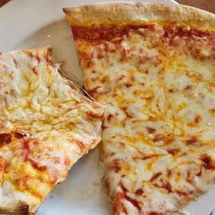Two Slices of Cheese Pizza