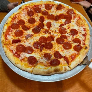 Pepperoni pizza