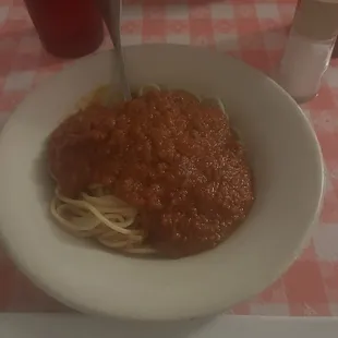 Spaghetti with Meat Sauce