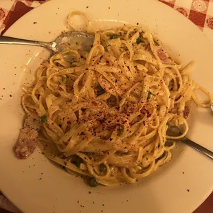 Fettuccini Carbonara