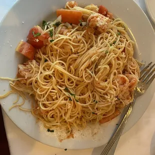 Under-sauced gamberi fra diavolo