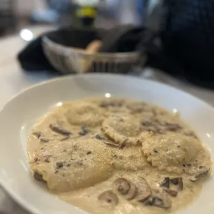 Mushroom Ravioli