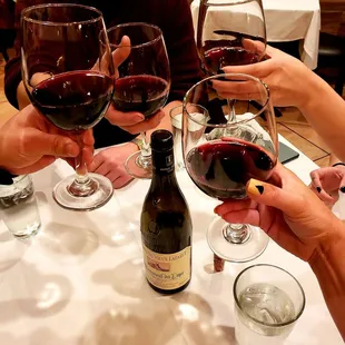 Happy Birthday toast