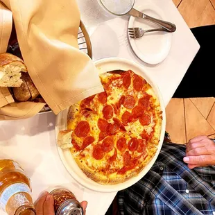 Pepperoni Pizza (the size is bigger than it looks)