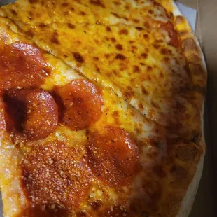Pepperoni and cheese.