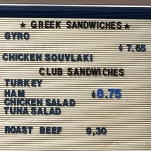 Gyro sandwich was my choice for this first time visit.