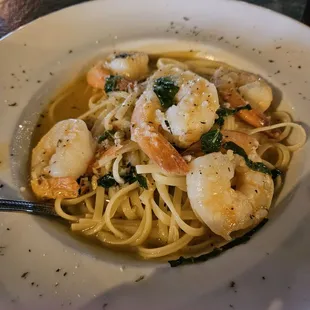 Shrimp scampi