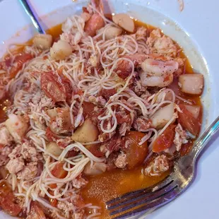 Pasta Adriatico - lots of great seafood!