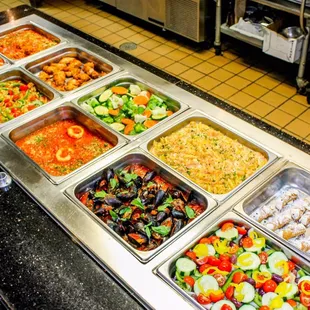 Italian Buffet - All you can eat, Pizza slices included