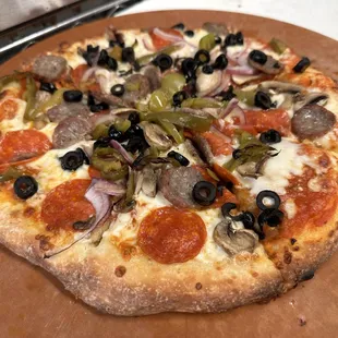 create your own pizza