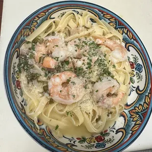 Shrimp scampi