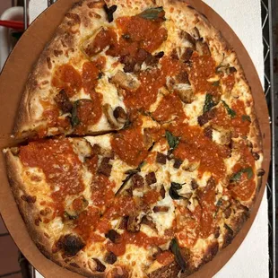 Chicken Parmesan Pizza