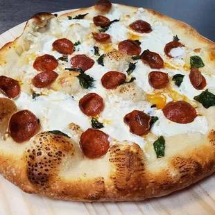 La Maria Arrabiata !! One of our new stone cooked pizzas