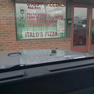 Weekly specials