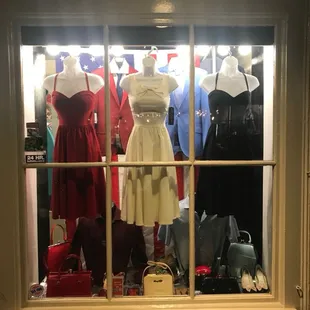 Forth of July window display