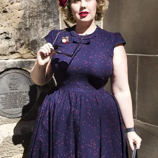 We carry a range of pencil dresses as  well as swing skirts.