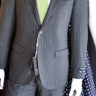 One of our many amazing suit displays!