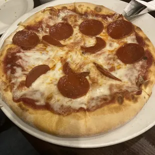8in Cheese Pizza with Pepperoni