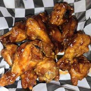 BBQ chicken wings