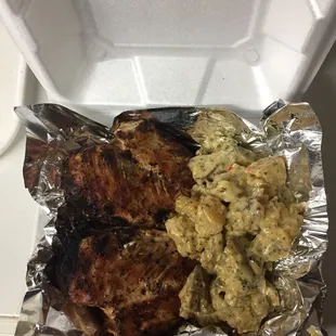 Another Monday special grilled Chicken Breasts