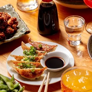Housemade Gyoza - option of pork or veggie
